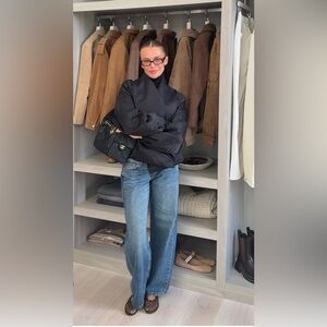 ZARA ZW COLLECTION PADDED BOMBER JACKET